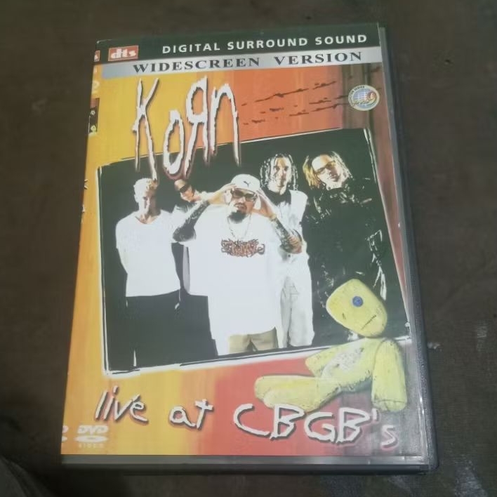 DVD-9 Original Music Korn - Live At CBGB