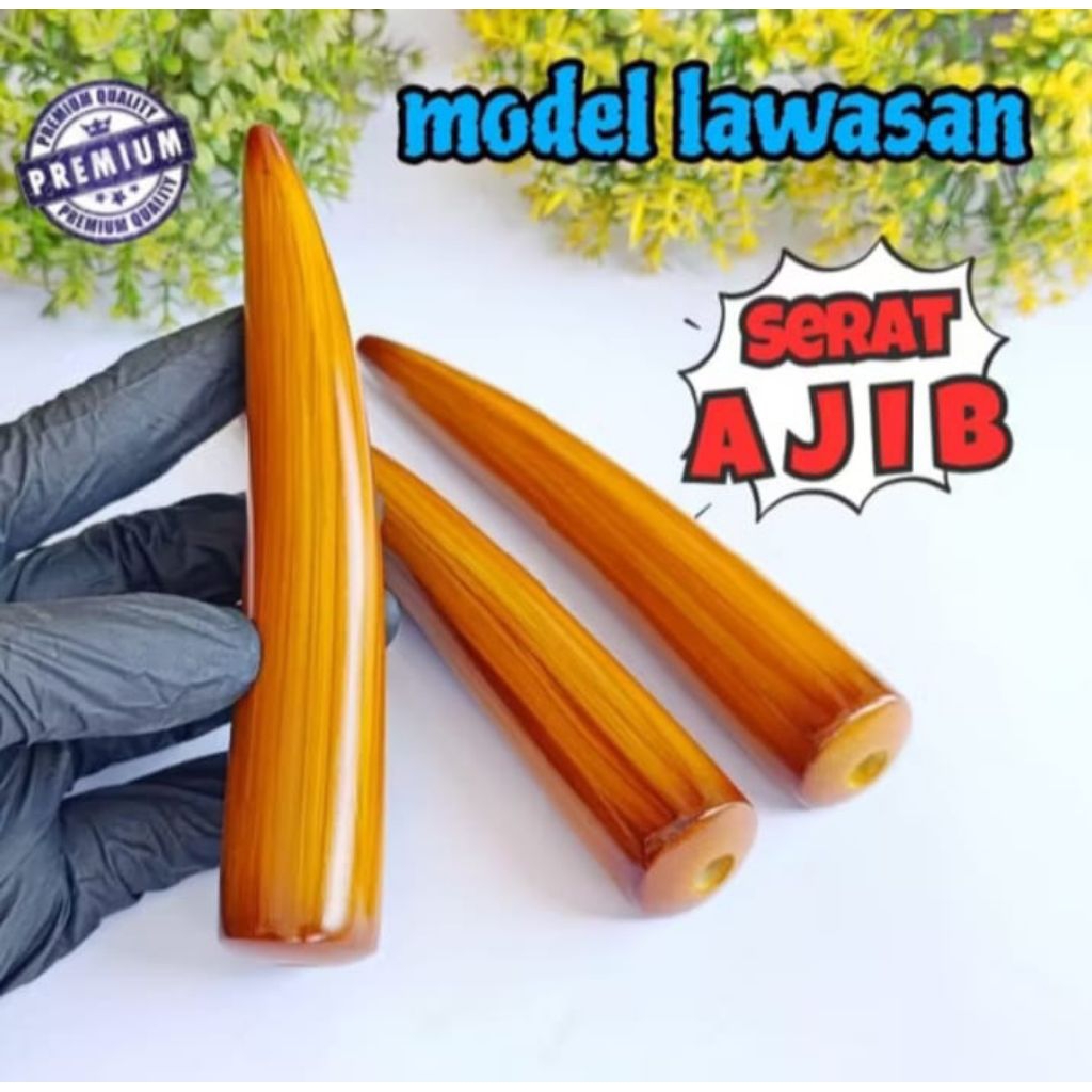 once pipa cangklong sarigading berserat GG 14cm pucuk lawasan