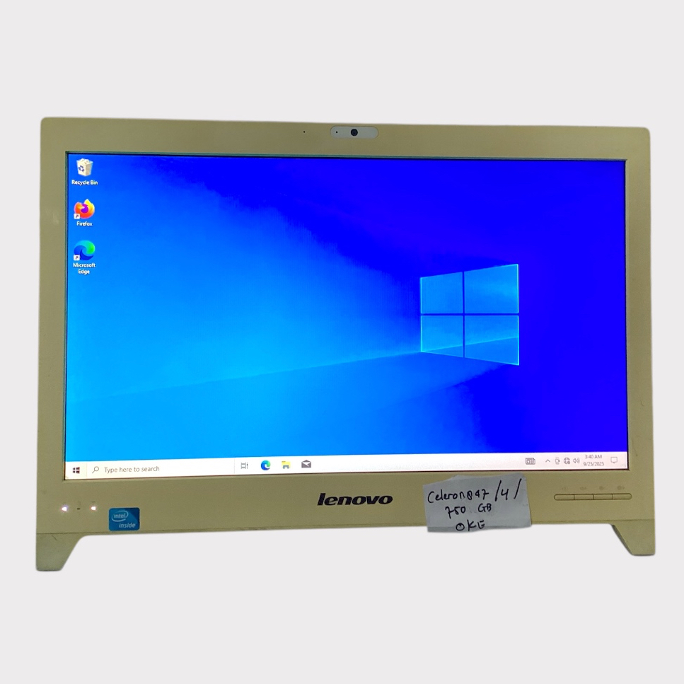 Pc Komputer / AIO Lenovo 10113 Intel Celeron 847 Free Packing Kayu