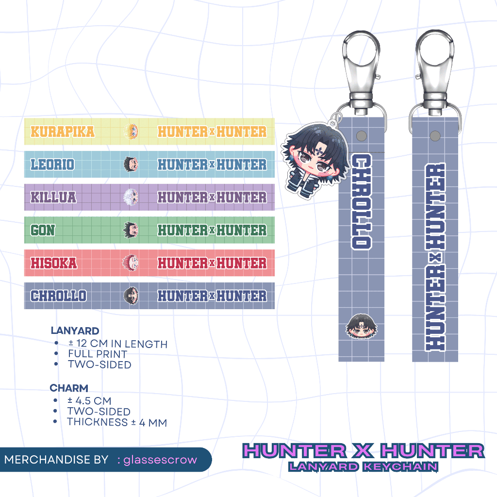 Lanyard Keychain Anime Hunter x Hunter