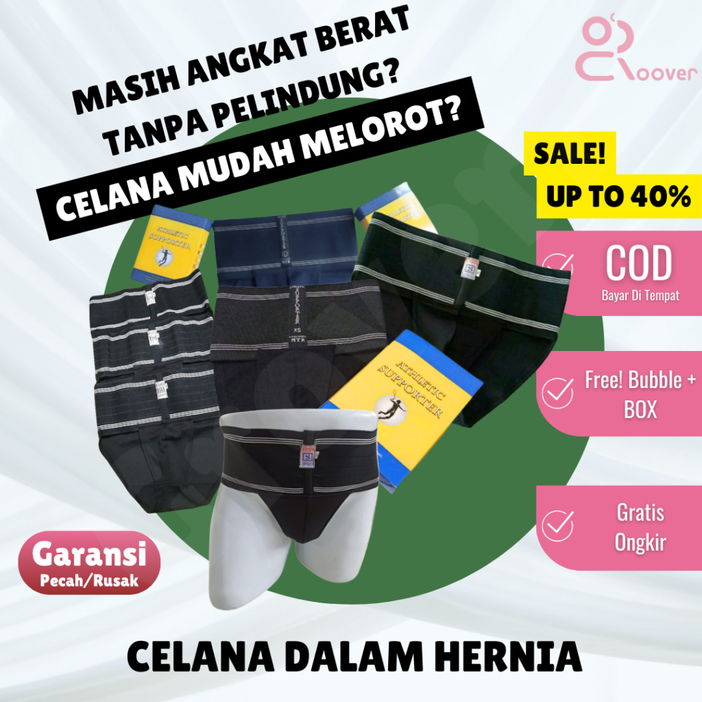 Celana Dalam CD Underware Terapi Keperkasaan Kesehatan Vitalitas Pencegah Turun Berok Hernia Pria De