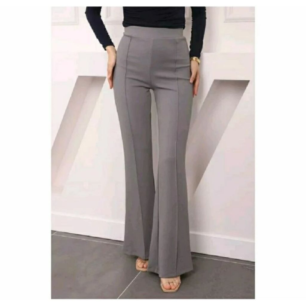 CELANA KULOT CUTBRAY BAHAN SCUBA MELAR//HIGHWIST SCUBA MELAR CELANA WANITA KULOT CUTBRAY