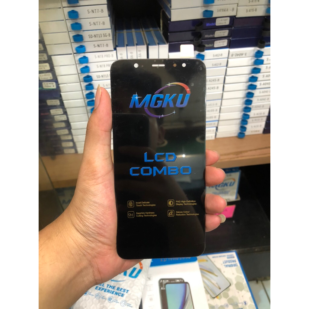 LCD TOUCHSCREEN SAMSUNG A6 PLUS / A6+  ORIGINAL FULLSET COMPLETE -LCD