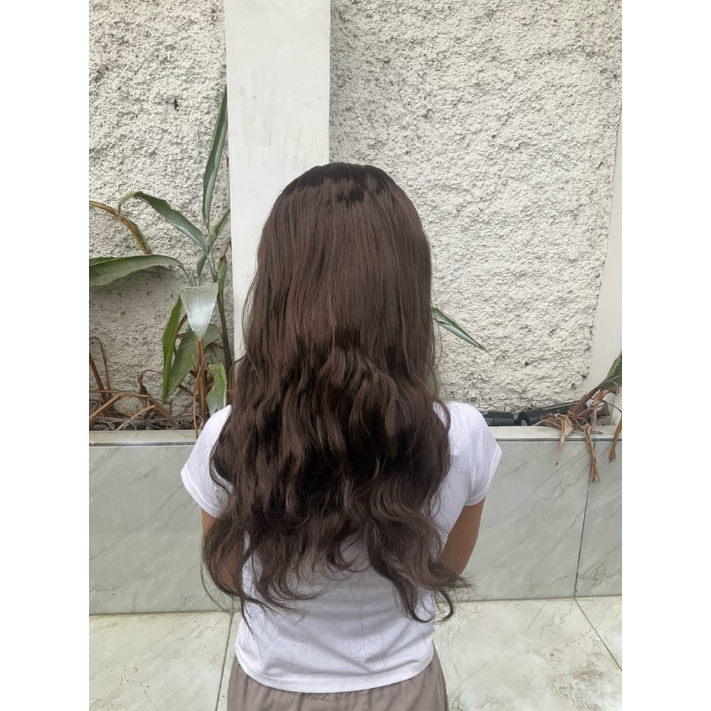 Bando wig bando rambut palsu