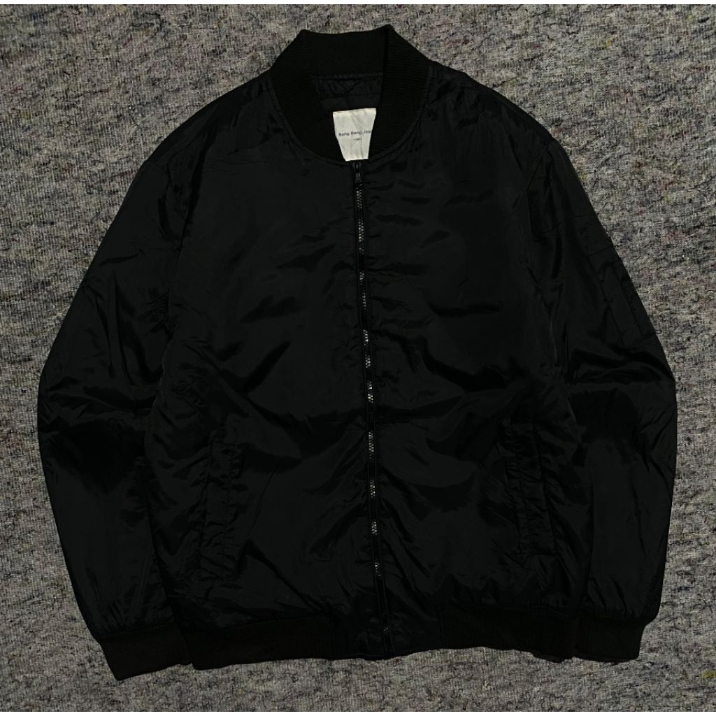 bomber jacket bangbang jeans cakep tebal mewah