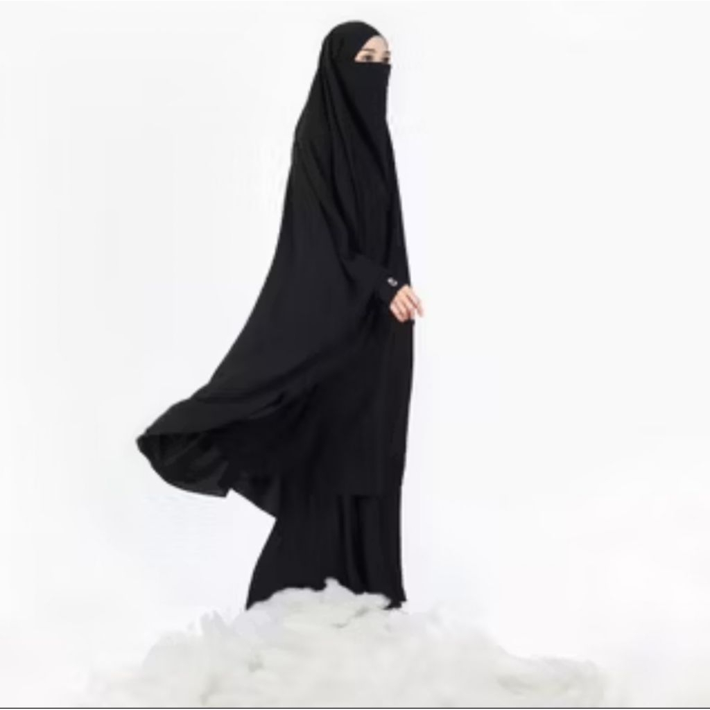 Preloved Maaja Set Black Chadaree bukan aljenna