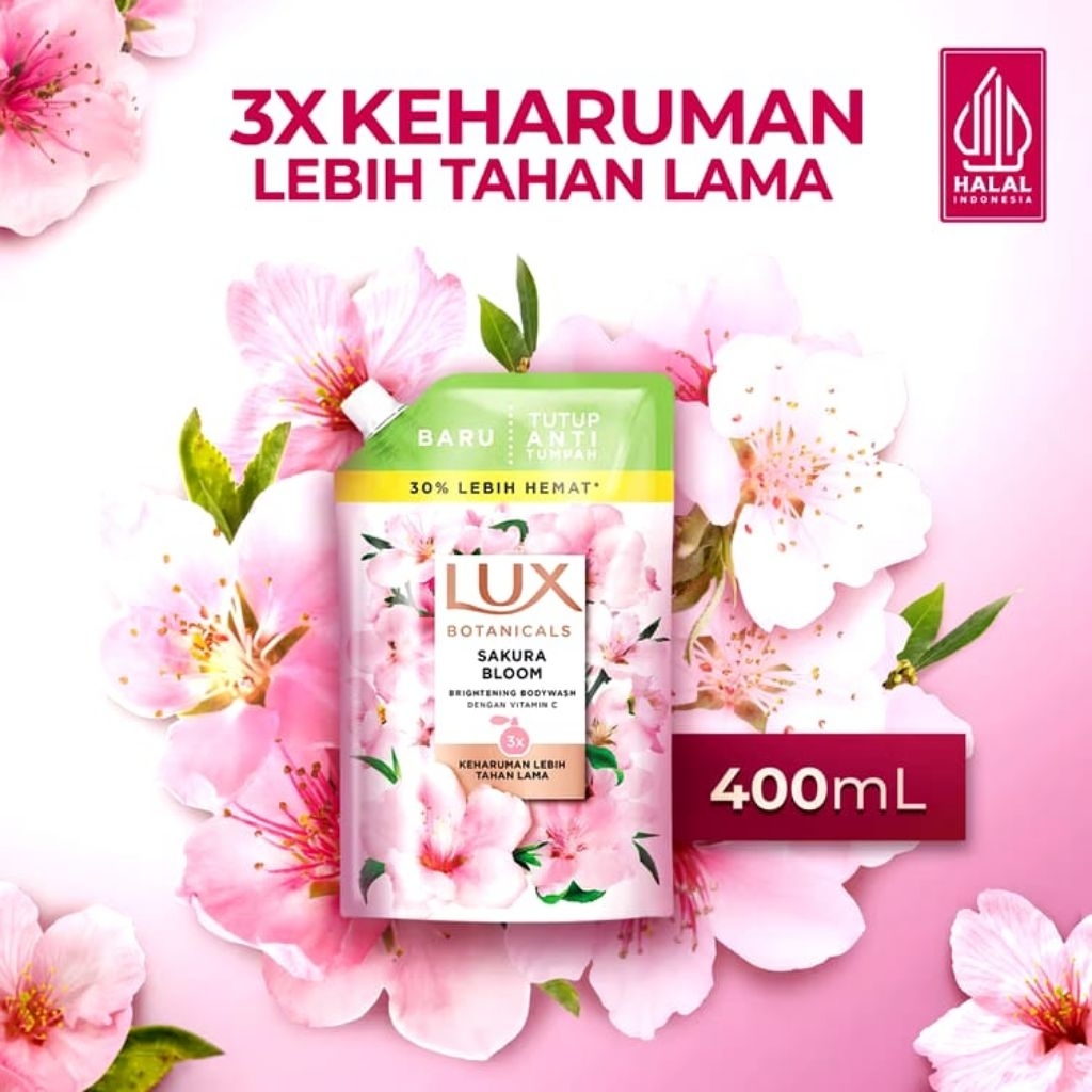 Sabun cair Lux Sakura Bloom 400ml