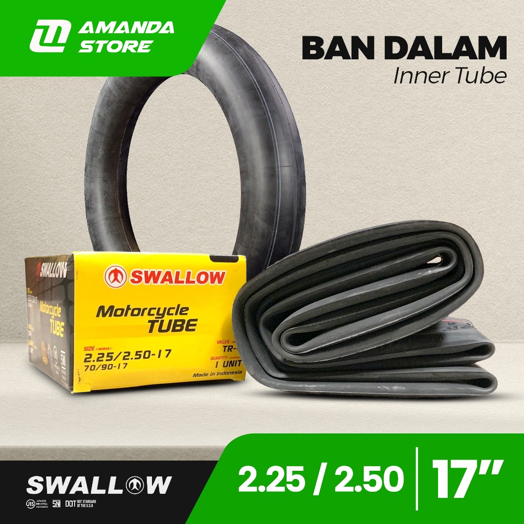 BAN DALAM Motor Swallow 225 250 Ring 17