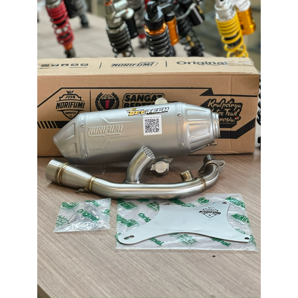 KNALPOT NORIFUMI WHOOPS SS VESPA SPRINT ORIGINAL NORIFUMI