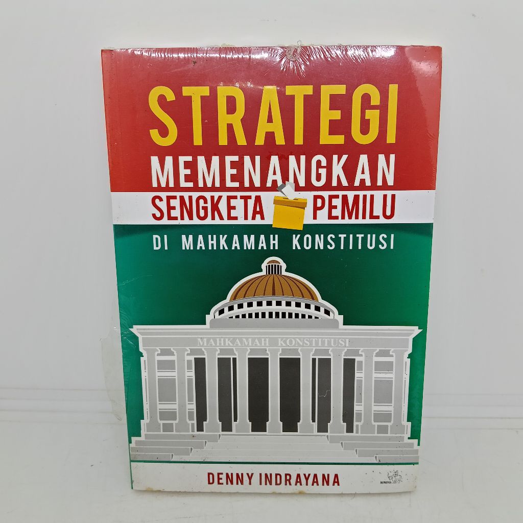 Strategi memenangkan sengketa pemilu di mahkamah konstitusi.Denny indrayana