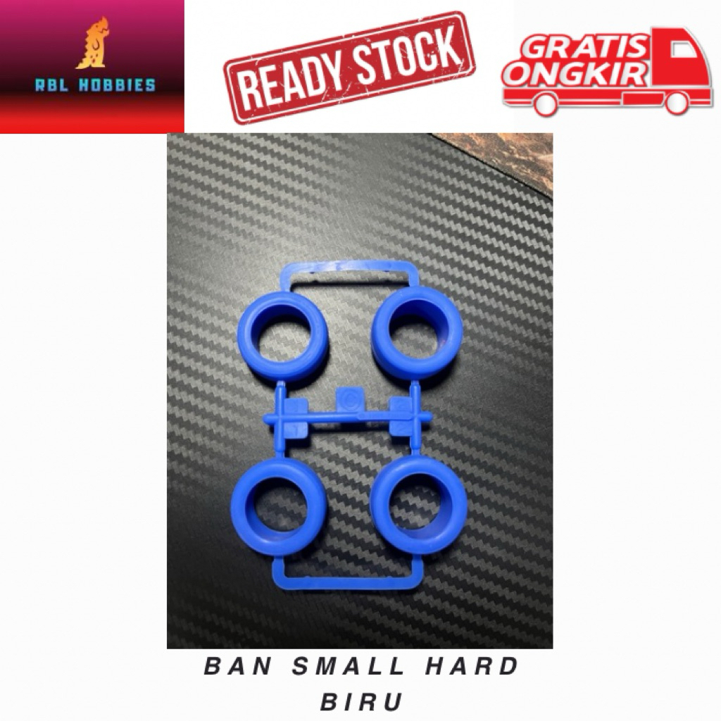 Tamiya Ban Small Hard Biru Original Loose Kit Mini4WD