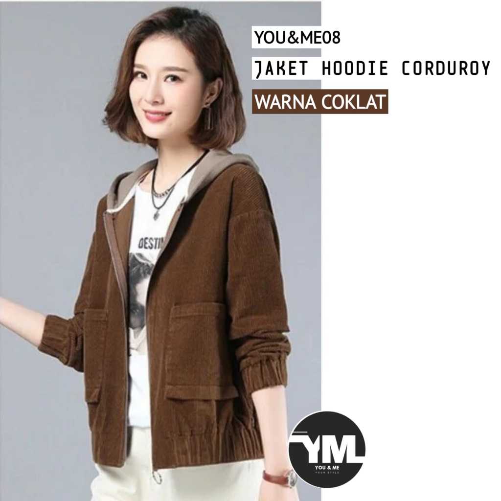 Jaket Wanita Premium bahan Corduroy