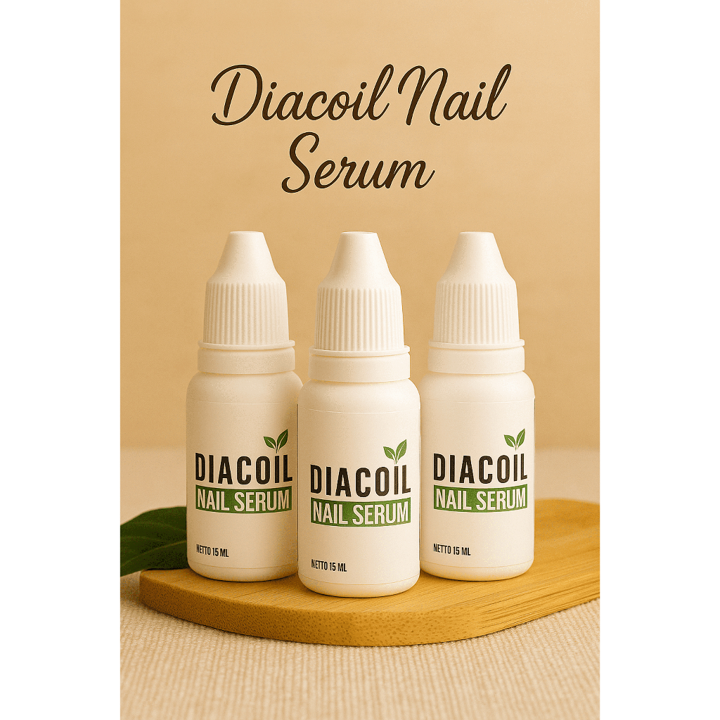 Diacoil Nail Serum Combo Hemat 3 Botol Kuku Rusak Berjamur dan Cantengan ORIGINAL