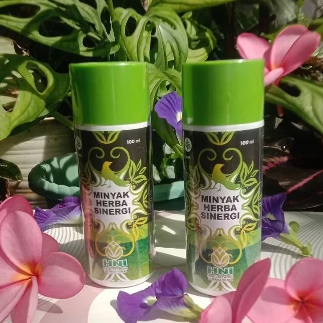 Minyak Herba Sinergi HNI – MHS Original 100ml – Herbal Alami & Halal – 100% Produk Original