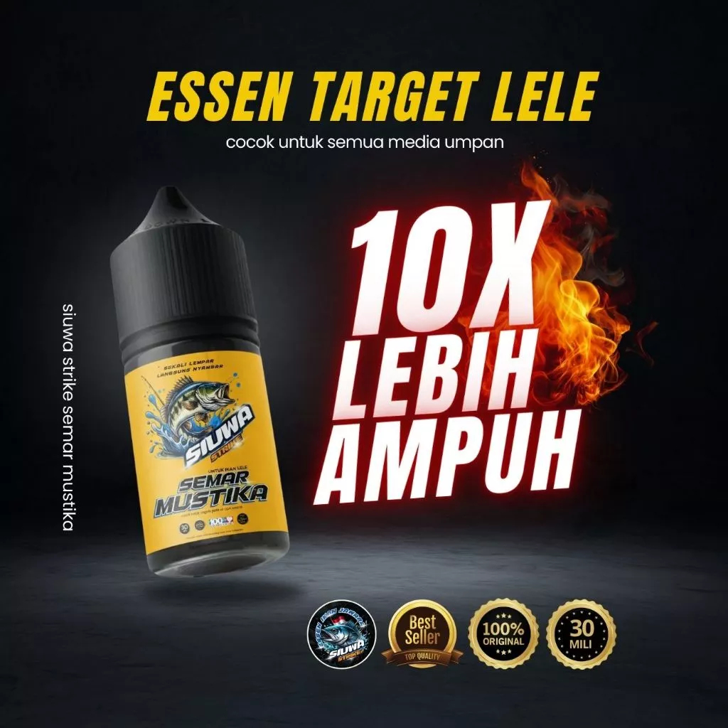 Essen Lele Galatama & Harian – Umpan Pancing Gacor Cepat Strike – Siuwa Strike Semar Mustika