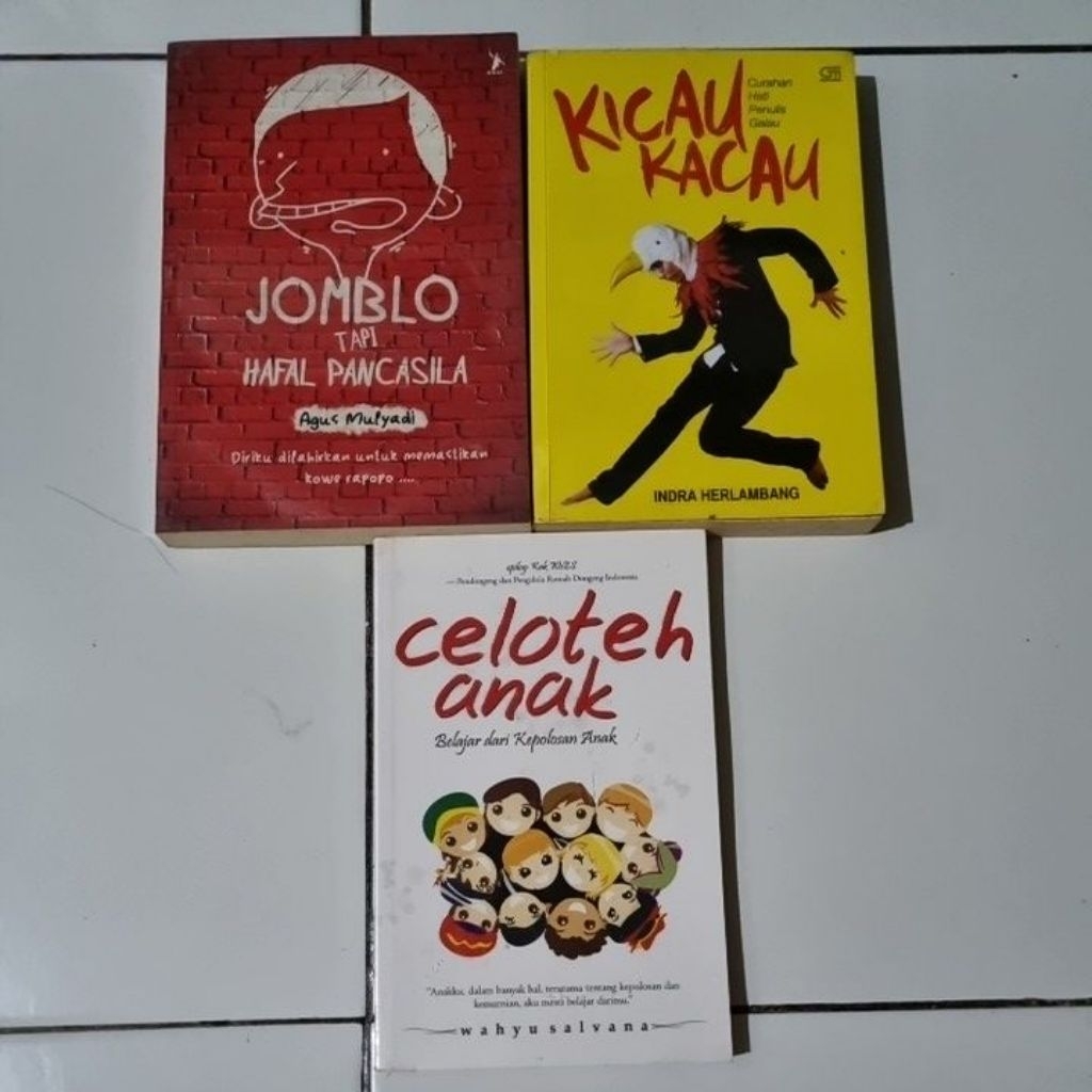 Buku Preloved ORIGINAL | Jomblo Tapi Hafal Pancasila by Agus Mulyadi | Celoteh Anak by Wahyu Salvana