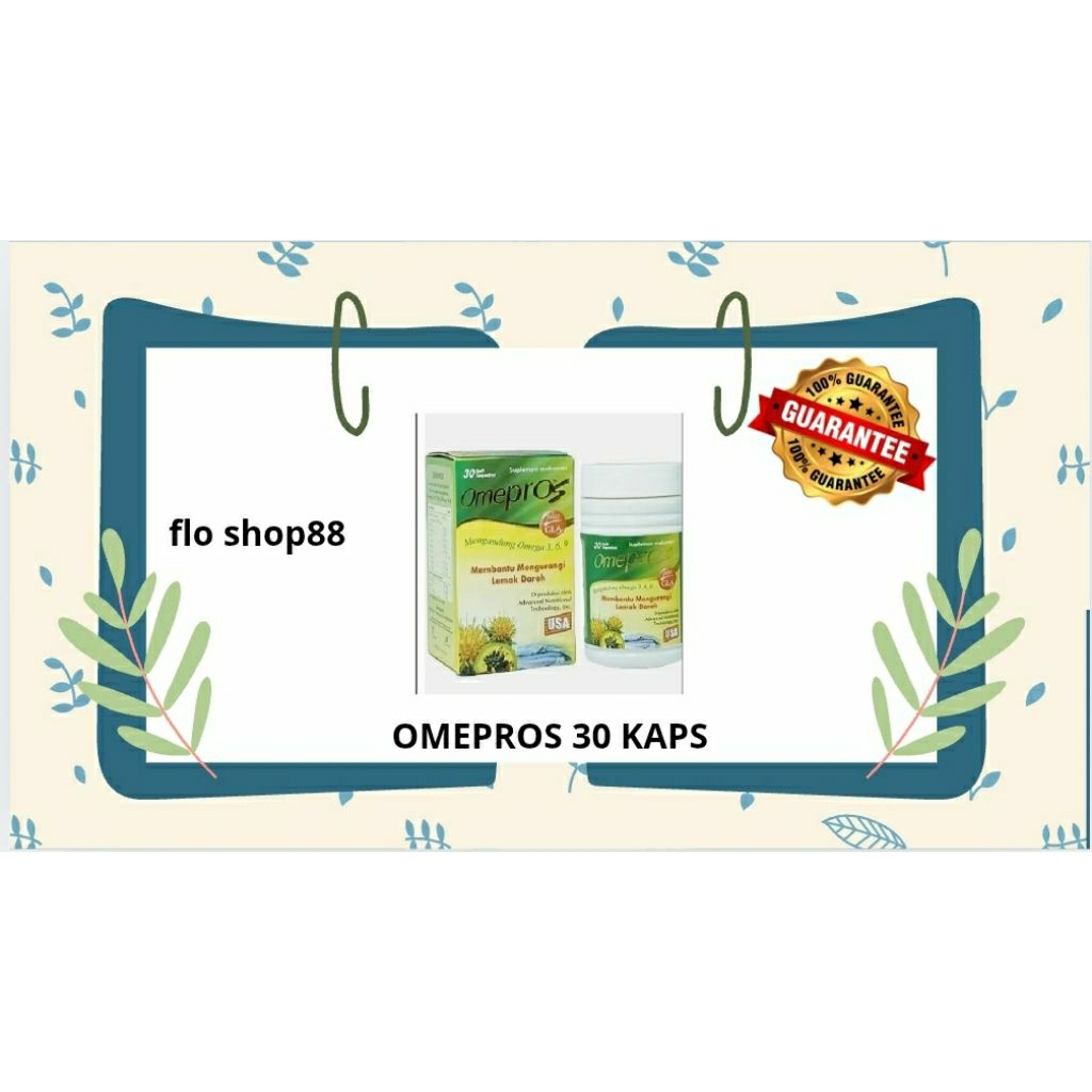 OMEPROS / OMEPROS KOLESTROL / OMEPROS 30 KAPSUL / OMPROS MINYAK IKAN OMEGA 3 / OMEPROSS
