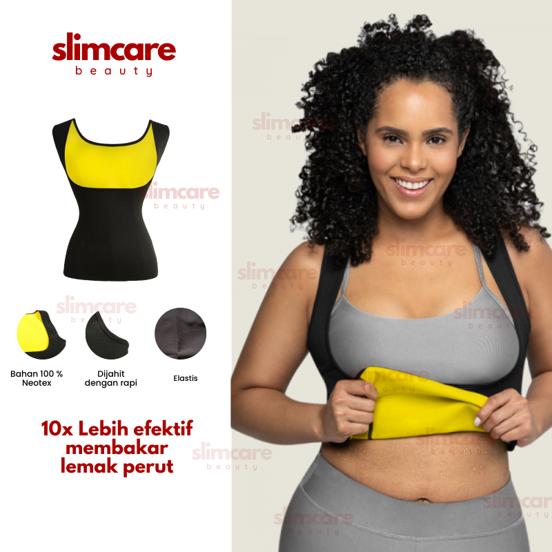 CAMI Korset Pembakar Lemak Perut Buncit Tengtop Korset Olahraga Pelangsing Tubuh Pengecil Perut Jumb