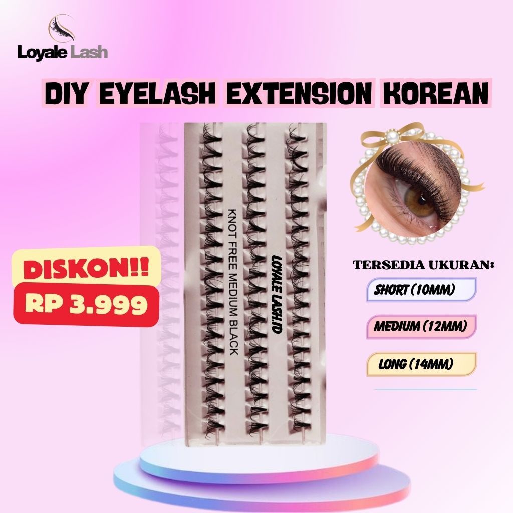 Bulu Mata Eyelash Extension Bulu Mata Halus Lembut Natural