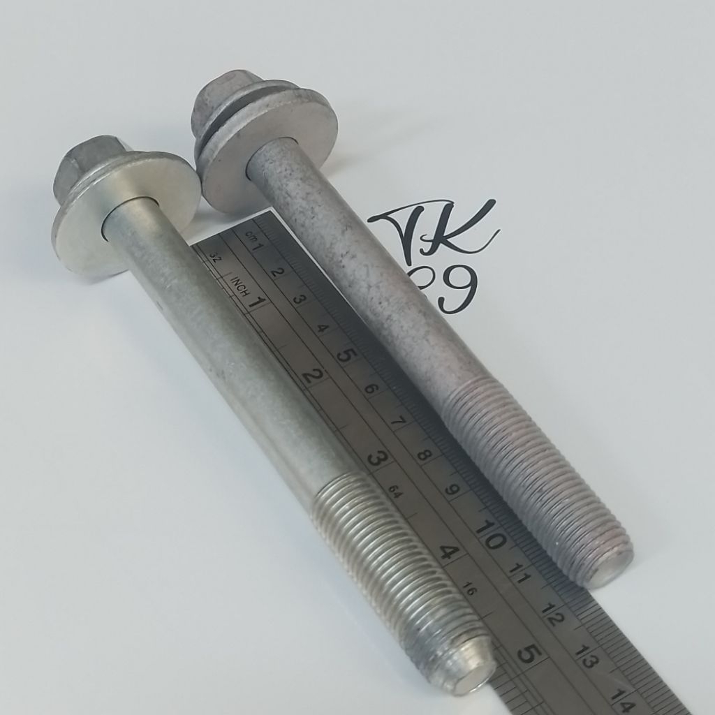 Baut m14×120 baut drat 17 kunci 19 original mobil baut flange ring paten ferembol pitch 150