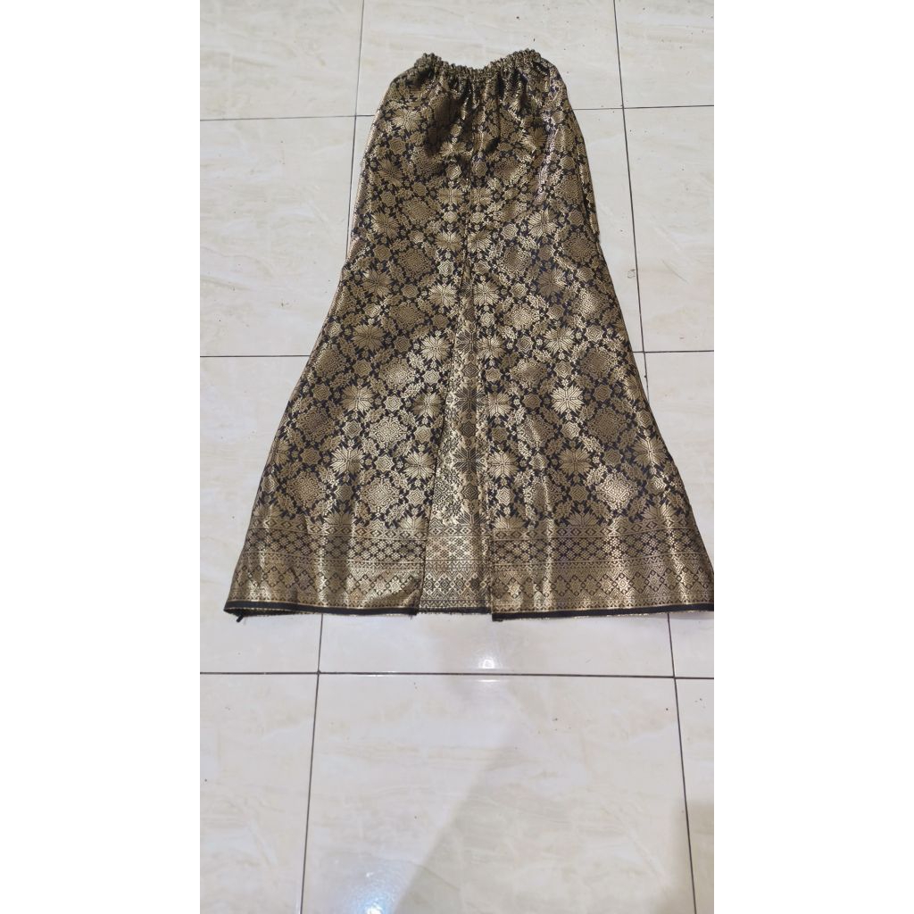 rok duyung karnaval. rok songket hitam duyung. rok duyung, rok karnaval