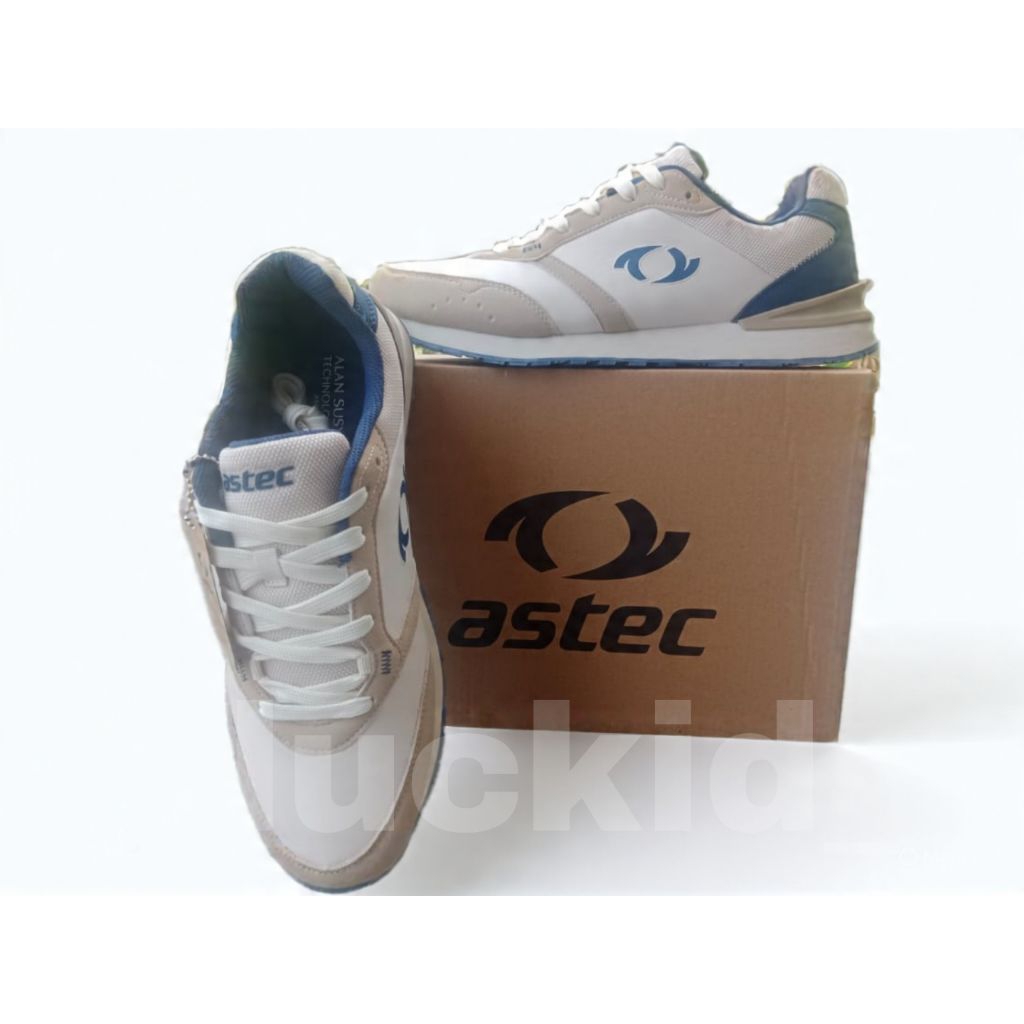 Sepatu Astec Kop Walking Beige Original // Sepatu Olahraga Pria Wanita Original