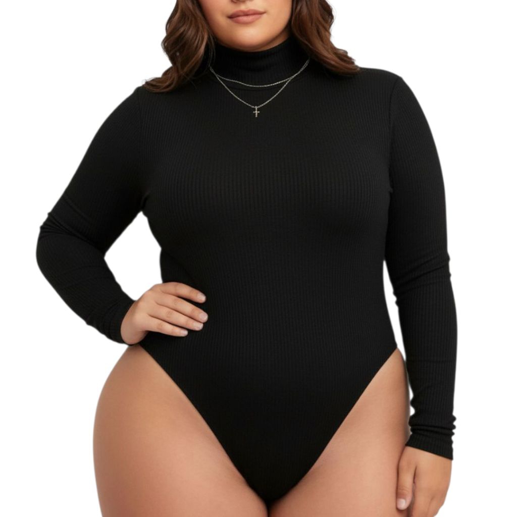 Bodysuit lengan panjang bigsize