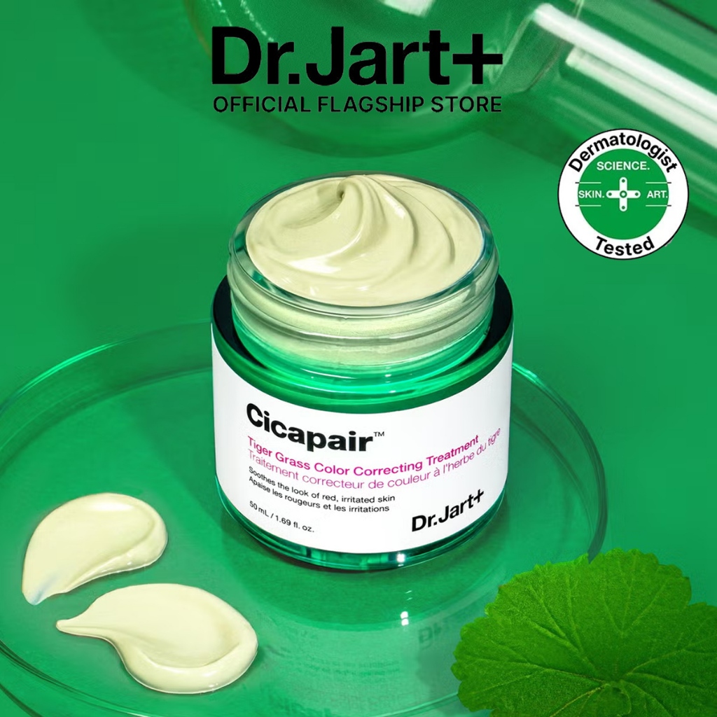 Dr.Jart+ Cicapair Tiger Grass Color Correcting Treatment SPF30 50ml | CC Cream Soothing Moisturizer 