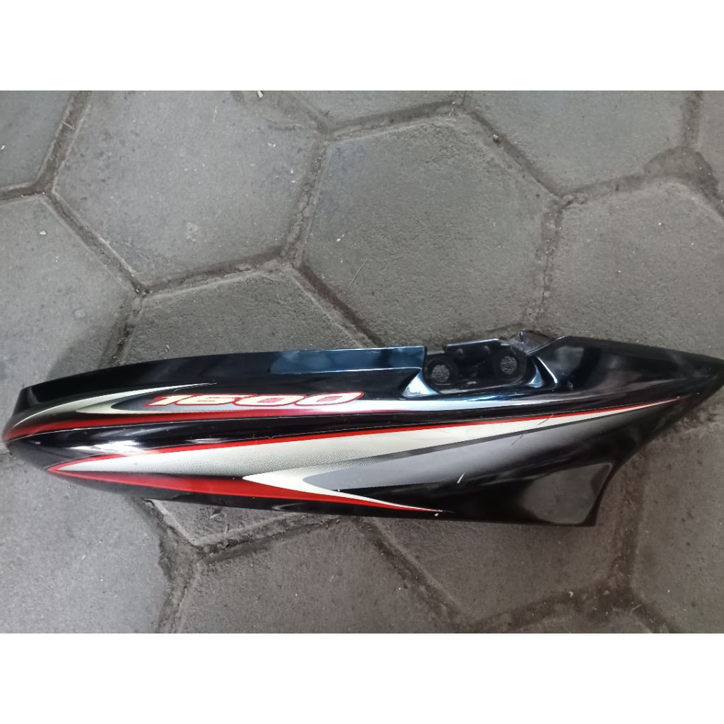 Cover body motor belakang sebelah kiri Honda Megapro lama old Megapro hiu stiker original,original s