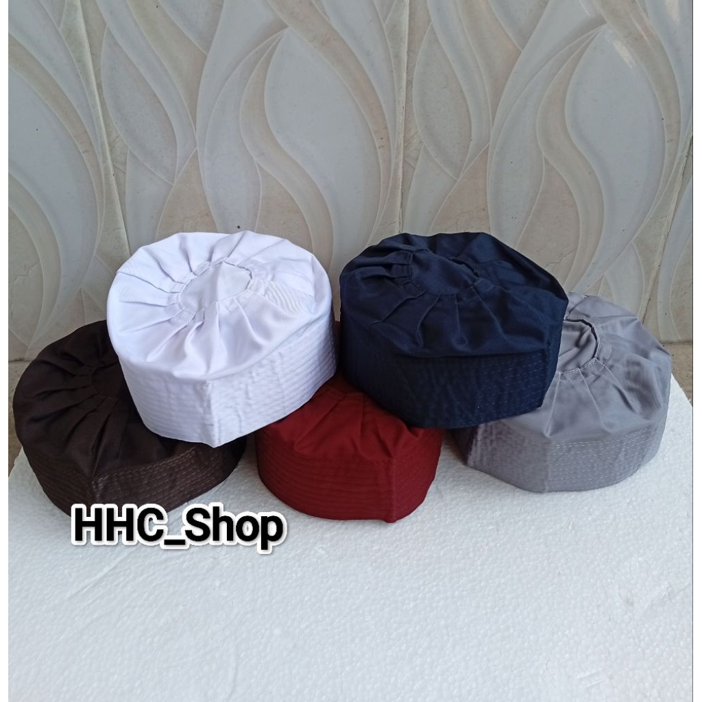 Peci, Songkok Kopiah ijazi/Peci Habib Syech/Peci  Murah/Peci Untuk Sholat Pria Dewasa Anak