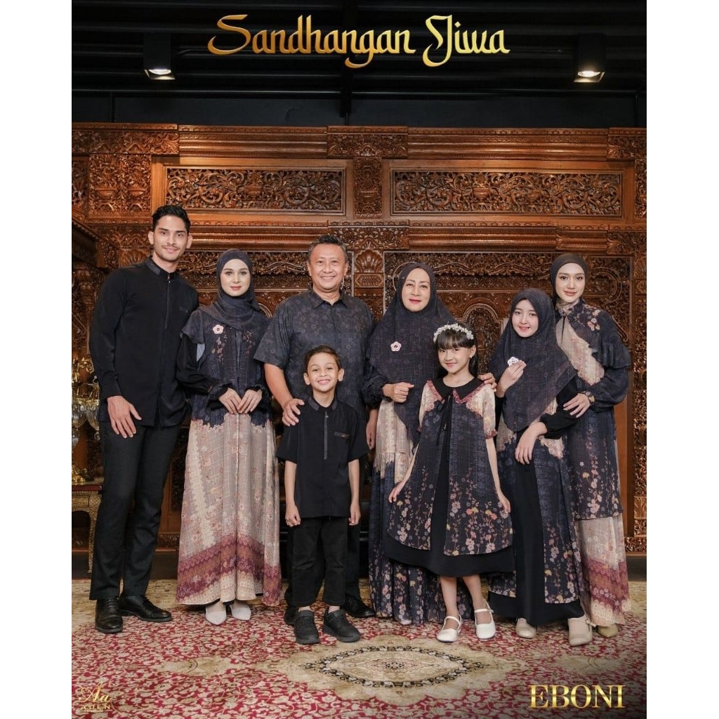 SANDHANGAN JIWA BY ADEN HIJAB ORIGINAL - SARIMBIT COUPLE KELUARGA LEBARAN TERBARU TERMURAH 2026