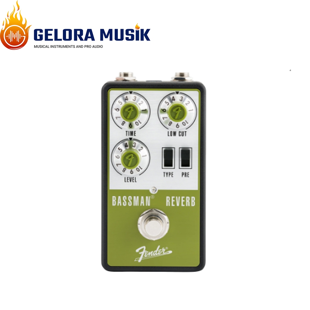 Pedal Efek Gitar Fender Bassman Reverb Bass