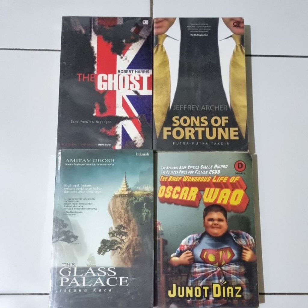 Aneka Novel Terjemahan Preloved ORIGINAL | Sons of Fortune by Jeffrey Archer | The Brief and Wondrou