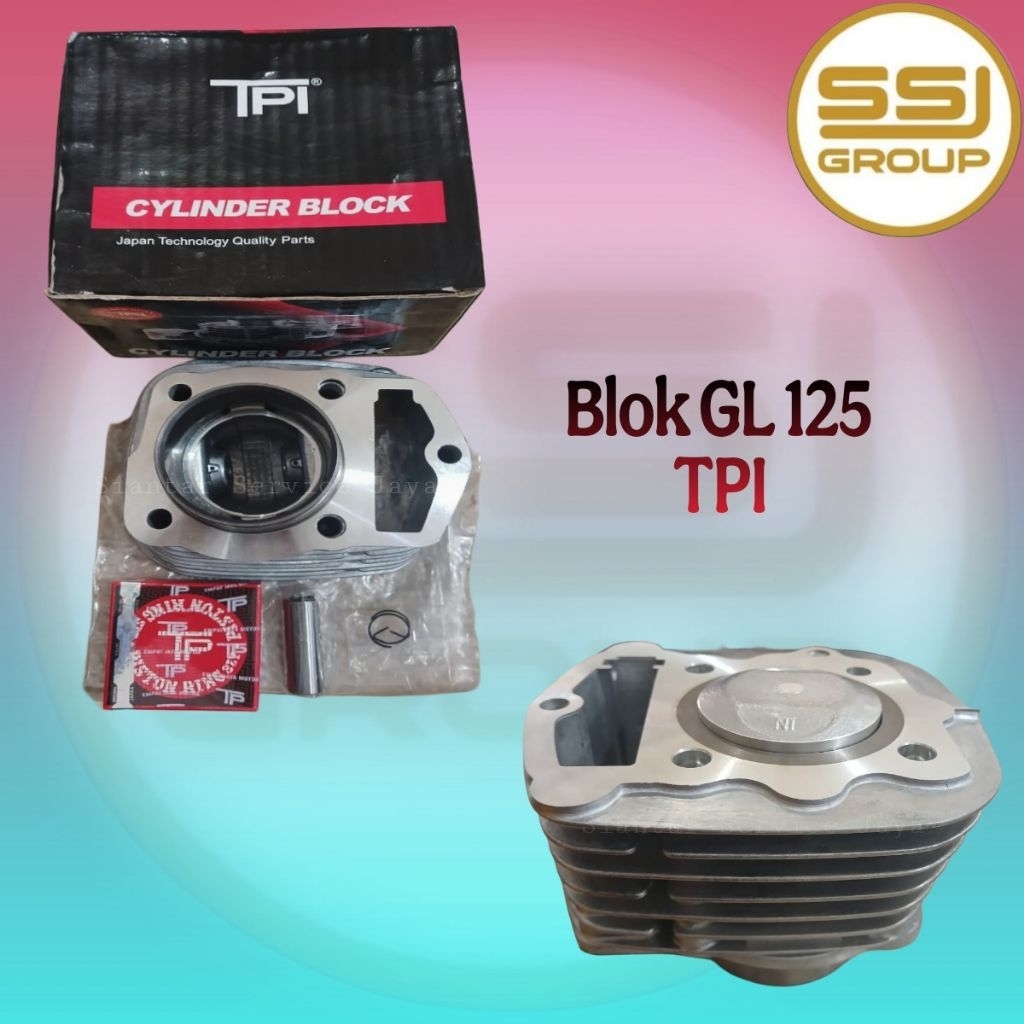Blok Mesin GL 125 TPI