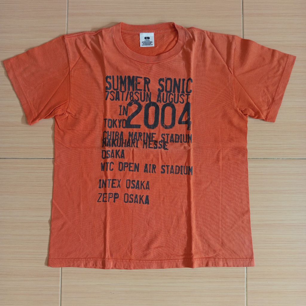 Kaos Summer Sonic 2004 - Festival Musik Jepang