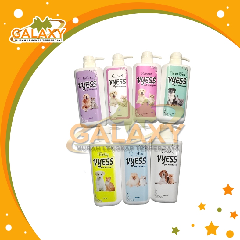 VYESS SHAMPOO PET ANJING KUCING 500ML