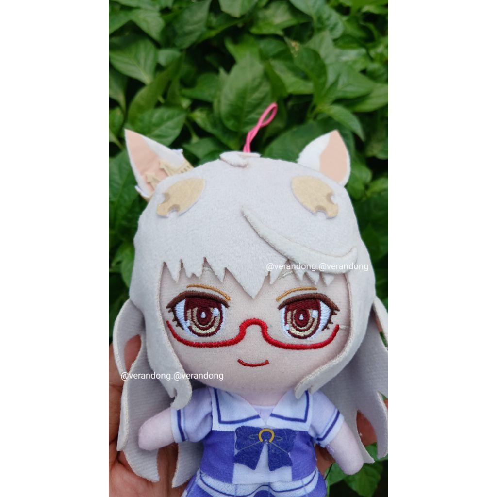 Biwa hayahide uma musume bukan oguri cap plush boneka