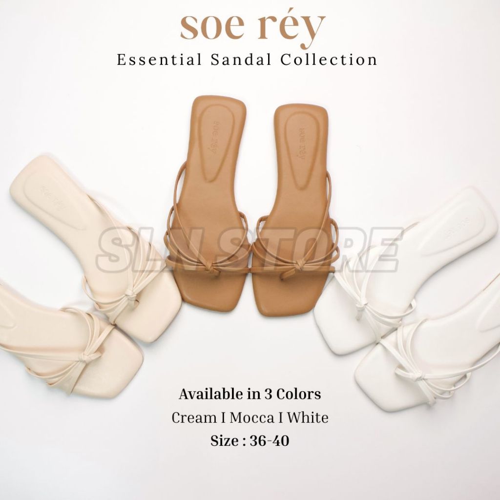 soe rey TILLIE STRAP Sandal Tali Wanita SOEREY