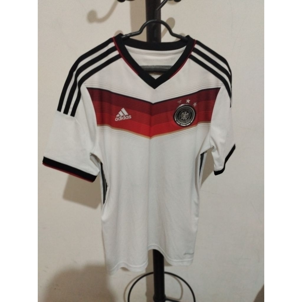 Kaos oblong leher bulat pria adidas original