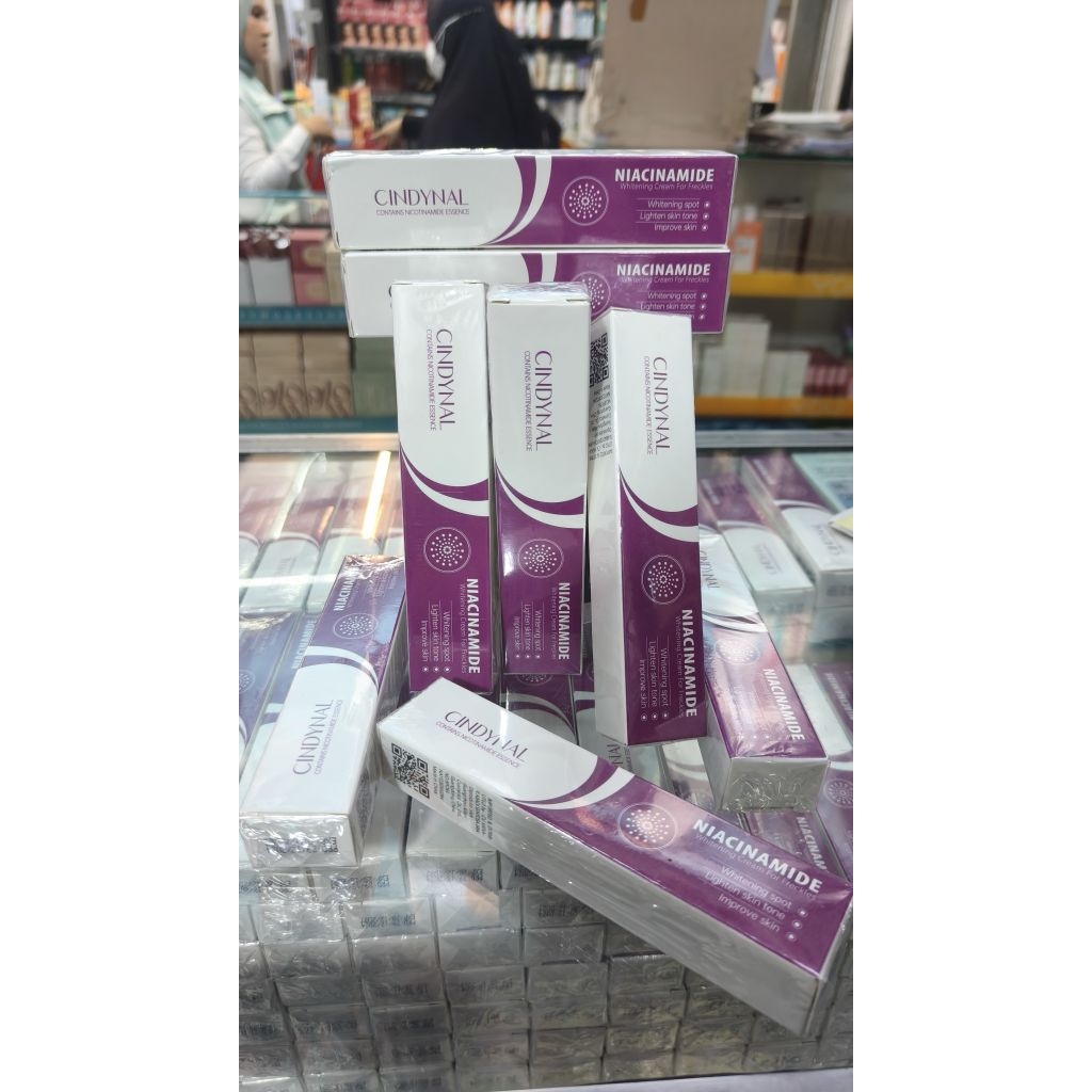 salep flek CINDYNAL  NIACINAMIDE whitening cream
