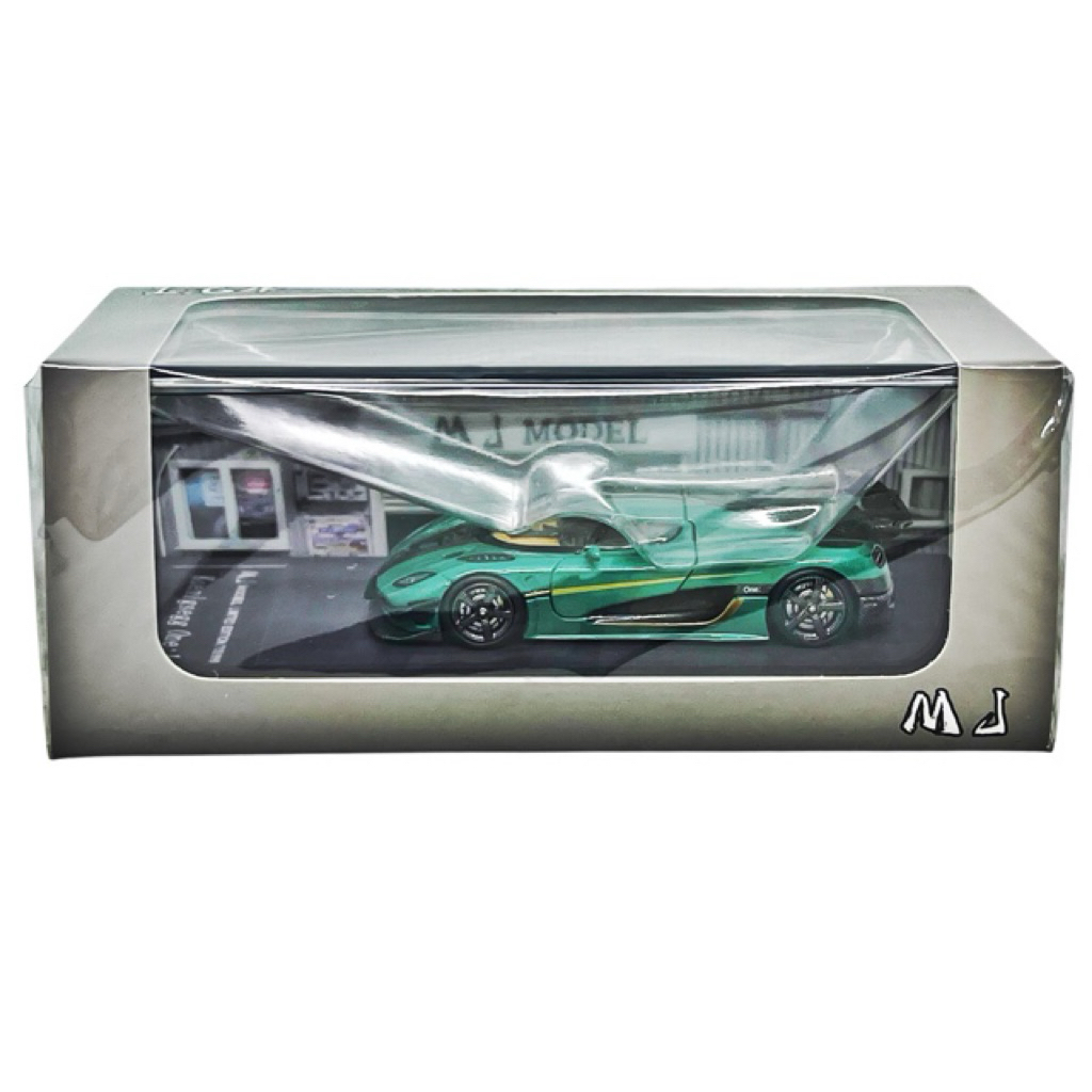 MJ Model 64 Koenigsegg One 1 Metalic Green
