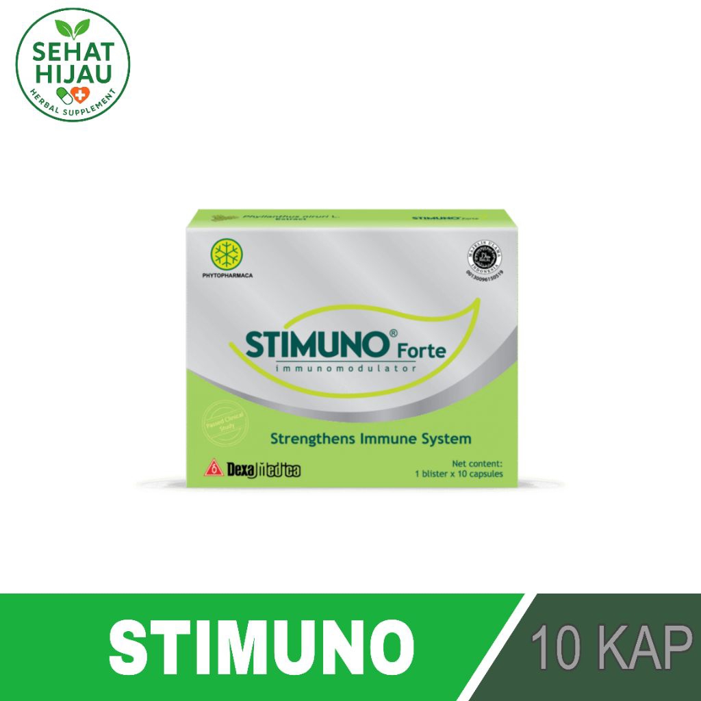 Stimuno Forte Vitamin dewasa 10 Kapsul