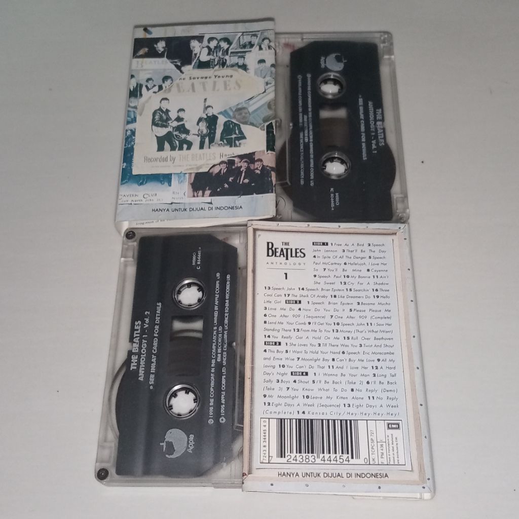 Kaset The Beatles - Anthology 1 (Double Cassette)