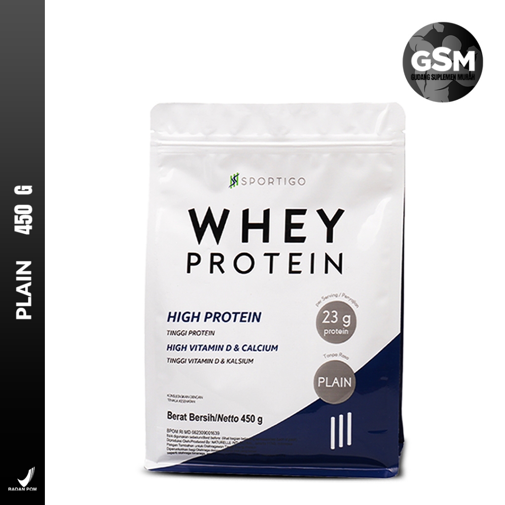 SPORTIGO Whey Protein Isolate Concentrate Suplemen Otot Cutting