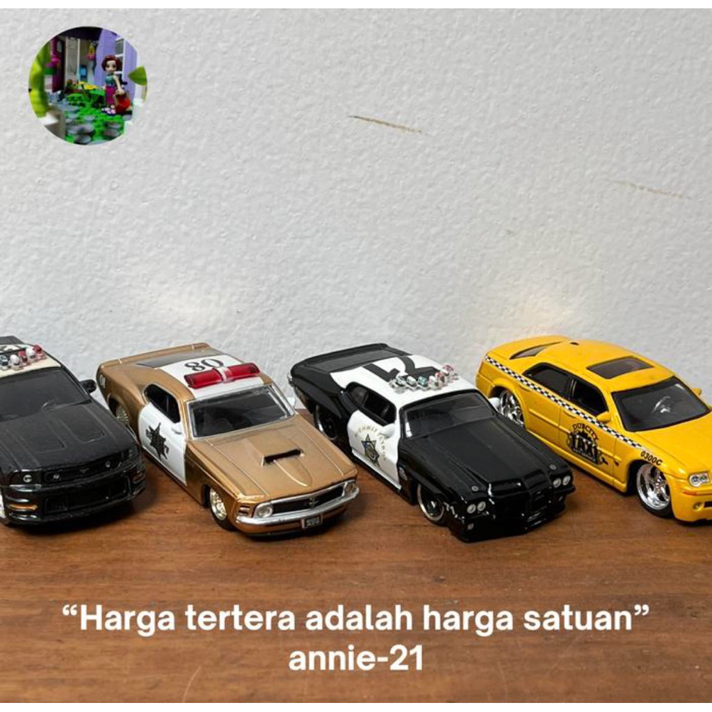 Jada Toys Big Time Muscle & Dub City - skala 1/64