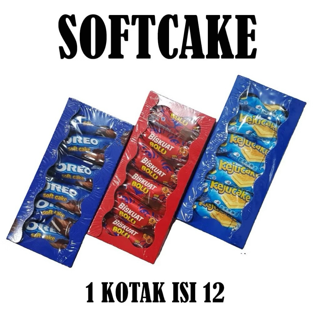 BISKUAT BOLU COKELAT [1 BOX ISI 12 PCS @16G] | BISKUAT BOLU RASA COKELAT | BISKUAT BISKUIT BOLU COKE