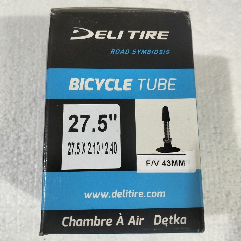 Tube/ban dalam mtb 27.5 pentil presta dan Schrader deli tire