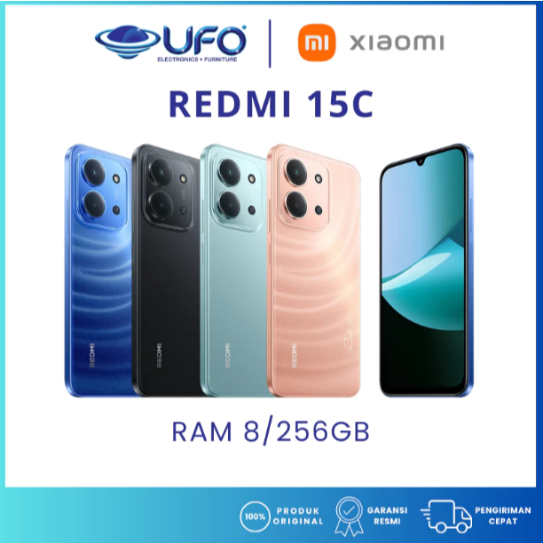 HP XIAOMI Redmi 15C RAM6/128GB | RAM8/256GB BARU - GARANSI RESMI