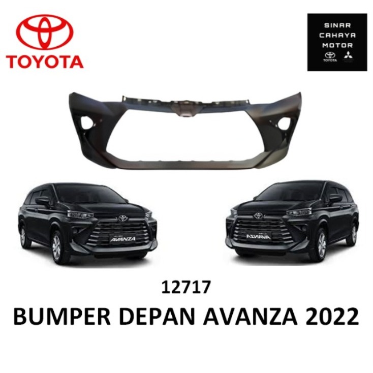 BUMPER BAMPER BEMPER DEPAN MOBIL AVANZA 2022 *12717