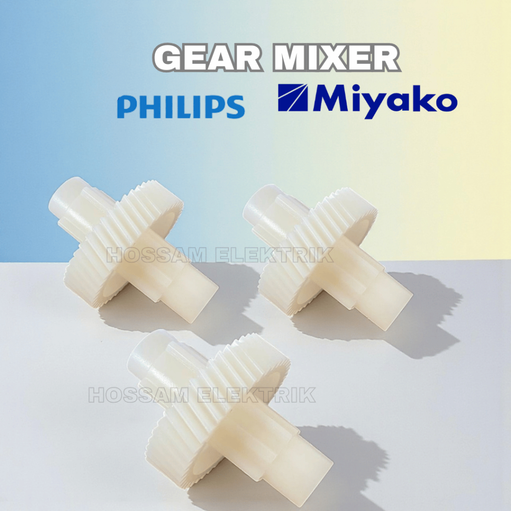 GEAR MIXER / Gigi Penggerak Mixer Awet – Kompatibel Philips & Miyako ORI (Model Terbaru)